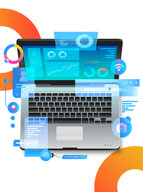 IT solutions illustration